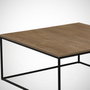 Hanah Home Mesa de Centro Poly - Caucasian Oak
